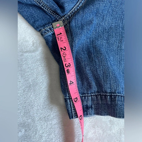 Ralph Lauren Vintage 90's Y2K Denim Shorts - Size 8 - Picture 7 of 11